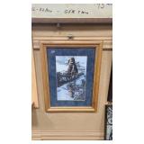 BEV DOOLITTLE FRAMED PRINT 14' X 18.5'
