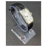 ELGIN 14K WHITE GOLD LADIES VINTAGE WRIST WATCH