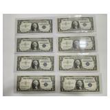 8 - 1957B  SILVER CERTIFICATES
