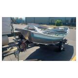 1996 RIVER MASTER DRIFT BOAT 14'