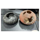 2 ART POTTERY 10' & 11'
