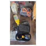 RYOBI STUD FINDER, LIGHT, AND JIG SAW