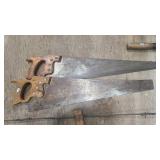2 HAND SAWS