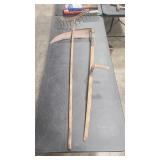 VINTAGE SCYTHE AND RAKE