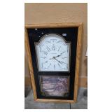 INGRAHAM QUARTZ WALL CLOCK 13.75' X 24'