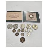 90% SILVER $3.65 FACE VALUE - HALVES, QUARTERS &