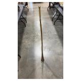 ANTIQUE COPPER & BRASS COACH HORN 48' LONG