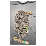 2 CHAINS W/ HOOKS