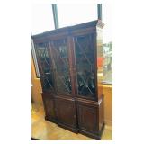KINDEL GRAND RAPIDS 2 PC. LIGHTED HUTCH