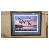 DAVID A. MAASS  640/750 SIGNED FRAMED PRINT
