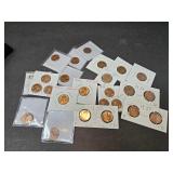 1957-1971  UNC. & GEM PROOF LINCOLN CENTS