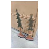 2 WOOD TREE ART