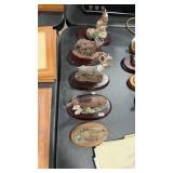 5 THE HAMILTON AMERICAN WILDLIFE BRONZE COLLECTION