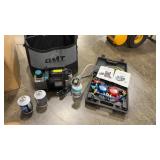 OMT AC VACUUM PUMP W/ 3-WAY AC DIAGNOSTIC MANIFOLD