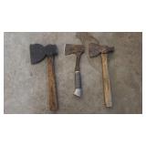 3 HATCHETS