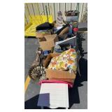 CART FULL OF UNCLAIMED ITEMS