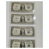 4 - 1935G  SILVER CERTIFICATES