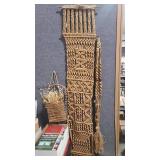 MACRAME WALL HANGING, PLANT HOLDER & WOVEN