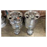 8 LUG CHROME WHEELS
