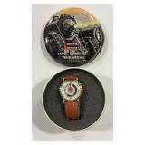 LIONEL COLLECTIBLE TRAIN WATCH W/ TIN