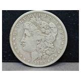 1883 S  MORGAN DOLLAR 90% SILVER