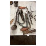 ASSORTED ANTIQUE TOOLS