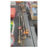 5 LARGE CLAMPS