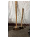 2 DOUBLE BIT AXES
