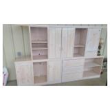 ENTERTAINMENT CENTER 120' X 18' X 76'