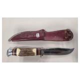 EDGEMARK 462 KNIFE W/ SHEATH 4.5' BLADE