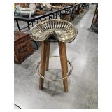 KINGS RIVER CASTING IMPLEMENT STYLE SWIVEL STOOL