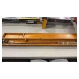 BAMBOO FISHING ROD IN WOOD CASE