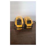 2 DEWALT BATTERY PACKS