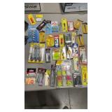 LARGE GROUP OF FISHING FLIES AND TACKLE