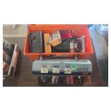 ROUTER IN TOOL BOX AND MULTI TOOL