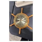 QUARTZ SHIP CLOCK 15' X 15' X 2.5'