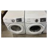 SAMSUNG FRONT-LOAD ELECTRIC WASHER & DRYER