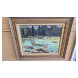 SHERYL BODILY UNTITLED ORIGINAL FRAMED OIL