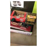 2 DIE CAST TRUCKS & DIE CAST COIN BANK