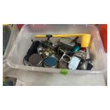 TRAY OF FISHING REELS