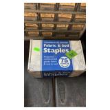 PARTIAL BOX OF COMMERCIAL GRADE FABRIC & SOD