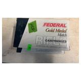2 BX OF FEDERAL GOLD MATCH 308 WIN 168 GR