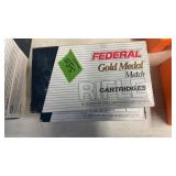 2 BX OF FEDERAL GOLD MATCH 308 WIN 168 GR