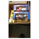 DIE CAST CAR QUEST TOW TRUCK & TANKER TRUCK AND