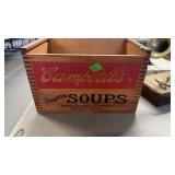 CAMPBELL'S SOUP WOOD BOX