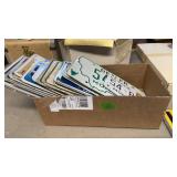 BX OF LICENSE PLATES