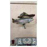 RAINBOW TROUT TAXIDERMY MOUNT 29'