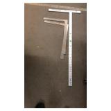 DRYWALL SQUARE & 2 FRAMING SQUARES