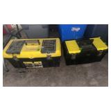 2 STANLEY TOOL BOXES