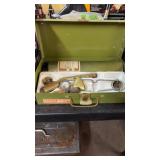 BUTANE TORCH SET IN GREEN CASE